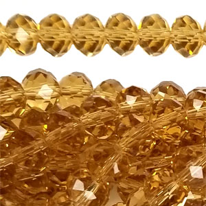 14MM FACETED RONDELLE TOPAZ
